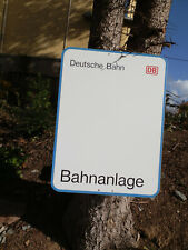 Bahnanlage aluschild guter gebraucht kaufen  Erfurt