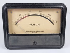 Vintage 500v voltmeter for sale  FAVERSHAM