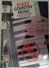 SFX-6: Country music (The SFX series for all home portable keyboards) Book The na sprzedaż  Wysyłka do Poland