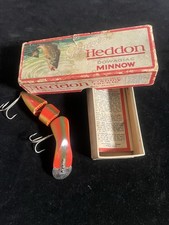 VINTAGE HEDDON GAMEFISHER W Correto CAIXA DE BAIXO HARDWARE L-RIG “DOWAGIAC”!!, usado comprar usado  Enviando para Brazil
