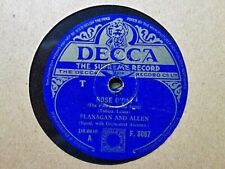Usado, FLANAGAN AND ALLEN - CHOOSE ONE OF ANY ELEVEN 78 rpm discs comprar usado  Enviando para Brazil