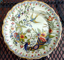 Assiette décor rouen d'occasion  Céret
