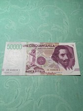 50000 lire bernini usato  Italia