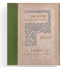 Horlogerie leroy montre d'occasion  Nice-