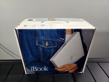 Notebook Apple iBook G3 antigo m6497 branco M8599LL/A 2001 - SOMENTE CAIXA -- comprar usado  Enviando para Brazil