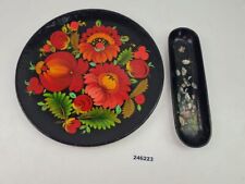Teller kammschale blumen gebraucht kaufen  Burgstädt