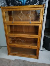 Vintage oak barrister for sale  Romulus