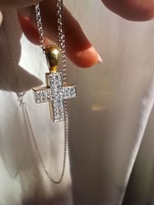Salvini croce diamanti usato  Carrara