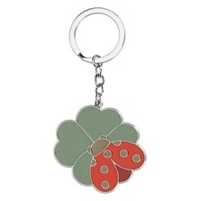 Portachiavi con quadrifoglio usato  Italia