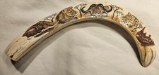 Scrimshaw warthog tusk for sale  Milldale