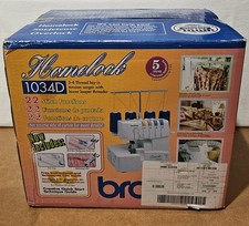 Brother Homelock 1034D 3/4 Lay-In Gwint Serger Overlock Maszyna Fabrycznie nowa w pudełku na sprzedaż Brother Homelock 1034D 3/4 Lay-In Gwint Serger Overlock Maszyna Fabrycznie nowa w pudełku na sprzedaż  Wysyłka do Poland