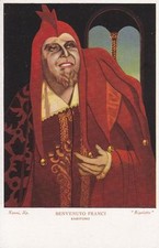 C1622) LA VOCE DEL PADRONE, BENVENUTO FRANCI DA PIENZA BARITONO NEL RIGOLETTO., usado comprar usado  Enviando para Brazil