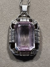 Jugendstil silber kette gebraucht kaufen  Trier
