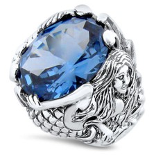 Mermaid ring 925 for sale  Placerville
