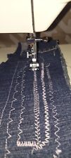 Máquina de costura de renda de lona denim com pedal REPARADO comprar usado  Enviando para Brazil