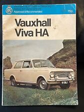 Vintage vauxhall viva for sale  ALFRETON