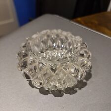 Crystal candle holder for sale  MANCHESTER