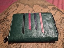 Handmade green leather for sale  EXETER