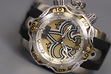 Invicta 33080 NFL 52,5mm relógio masculino Saints preto silicone - Precisa de bateria, usado comprar usado  Enviando para Brazil