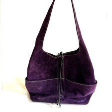 Usado, Bolsa de ombro vintage Kate Spade Nova York feita na Itália camurça roxa hobo comprar usado  Enviando para Brazil