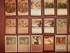 Mtg goblin cards usato  Piombino