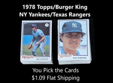 1978 topps burger for sale  Havre de Grace