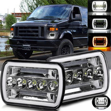 2 peças faróis de LED selados quadrado para Ford E150 E250 E350 7x6" comprar usado 2 peças faróis de LED selados quadrado para Ford E150 E250 E350 7x6" comprar usado  Enviando para Brazil