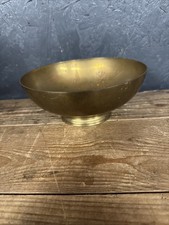 Vintage brass bowl for sale  STAFFORD