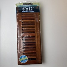 NOVA CAIXA AMORTECEDORA À PROVA DE FERRUGEM 4”x12” registro de piso madeira natural cereja maciça comprar usado  Enviando para Brazil