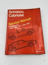 Scirocco cabriolet service for sale  Manchester