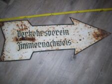 Schweres antikes blechschild gebraucht kaufen  Hirschhorn (Neckar)