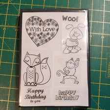 Unmounted rubber stamps for sale  ANDOVER