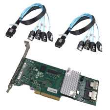 Fujitsu 9211-8i 6 Gbps HBA LSI FW:P20 modo TI ZFS FreeNAS sin RAID+2* SFF-8087 SATA segunda mano  Embacar hacia Mexico