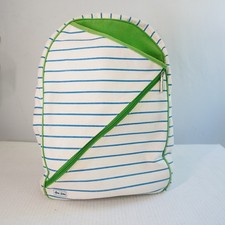 Mochila Ame & Lulu listrada lona acabamento verde bolsa de viagem casual tênis comprar usado  Enviando para Brazil