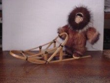 Eskimo doll wooden for sale  Belmont