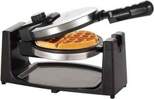 Máquina de waffle belga comercial dupla waring café da manhã ferro cozinha pesada nova comprar usado  Enviando para Brazil