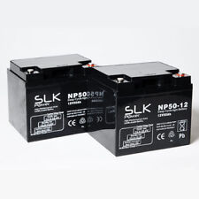 Pair 12v 40ah for sale  BATTLE