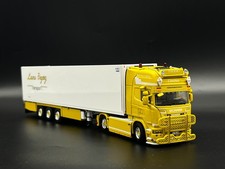Reboque refrigerador Scania streamline topline 4x2 "Lauratrans" modelos de caminhão WSI 1:50, usado comprar usado  Enviando para Brazil