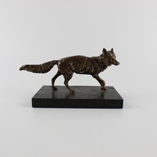 Bronze fuchs skulptur gebraucht kaufen  Kiel