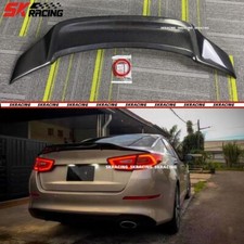 Usado, Spoiler labial traseiro de fibra de carbono real porta-malas serve para 2011-2019 Kia Optima comprar usado  Enviando para Brazil