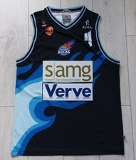 Glasgow Scottish Rocks #4 Davis Jersey "XL" Koszula do koszykówki Kukri Trykot BBL na sprzedaż  PL