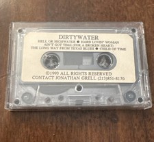 Dirty water Demo tape Cassette 1993 Private Metal Hard Rock Hair Glam LA Cali OG, usado comprar usado  Enviando para Brazil