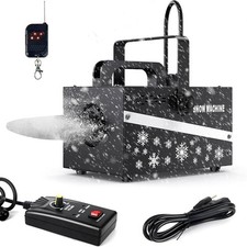 Máquina de fazer neve FANSTECK 600W máquina de floco de neve e controle remoto comprar usado  Enviando para Brazil