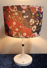 Tischlampe 70er kunststofffuß gebraucht kaufen  Springe