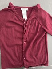 Jacadi strickjacke bordeaux gebraucht kaufen  Luckau