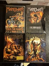 Manowar-Hell On Earth Dvd Sets 1-4 Total Of 7 Dvds & 1 CD Great Condition  comprar usado  Enviando para Brazil