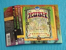 RUSH Mini LP Paper Sleeve CD Feedback 2004 OOP Japan WPCR-11894 OBI comprar usado  Enviando para Brazil