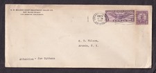 Capa correio aéreo 1932 K R Wilson Shop Equipment Co Los Angeles para Arcade N Y comprar usado Capa correio aéreo 1932 K R Wilson Shop Equipment Co Los Angeles para Arcade N Y comprar usado  Enviando para Brazil
