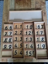 Seguin zahlentafeln montessori gebraucht kaufen  Düsseldorf