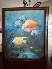 Vintage original oil for sale  Spring